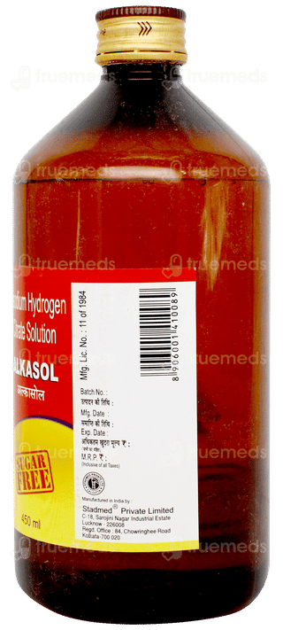 Alkasol Solution Sugar Free