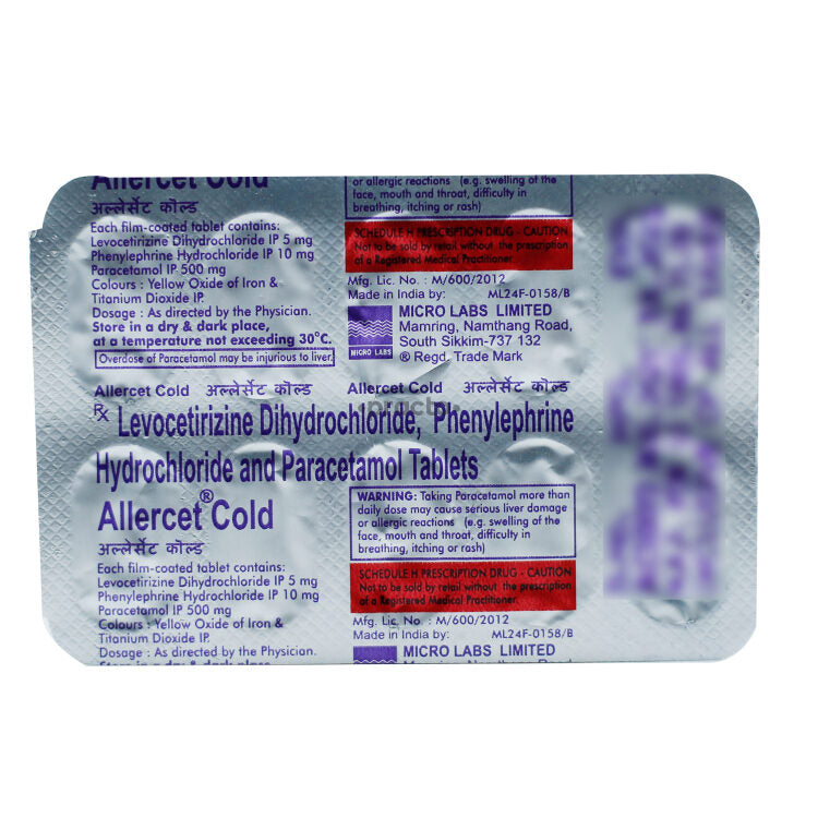 Allercet Cold New Tablet