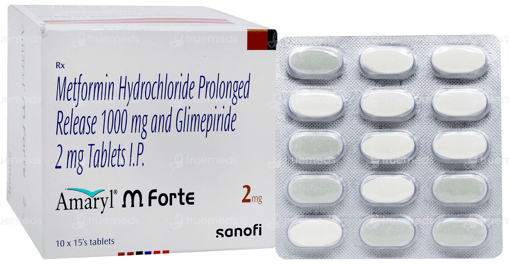 Amaryl M Forte 2 Tablet