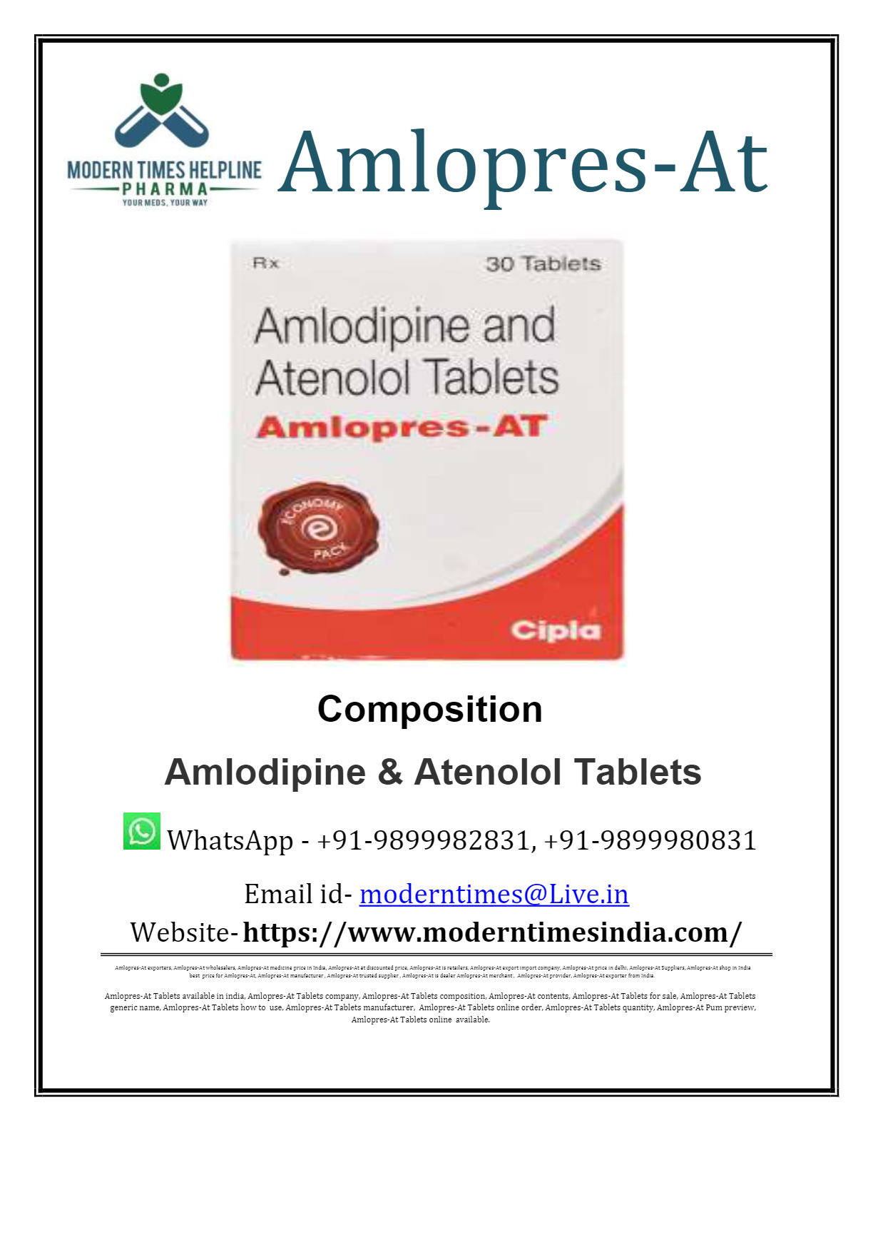 Amlopres AT Tablet