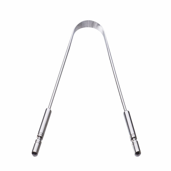 GUBB Metal G+ Tongue Cleaner with Brass Handle