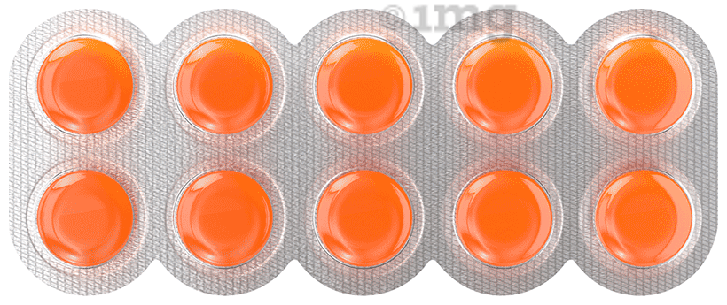 Crocin Cof And Throat Orange Lozenges