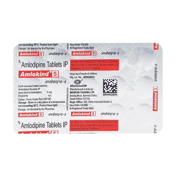 Amlokind 5 Tablet