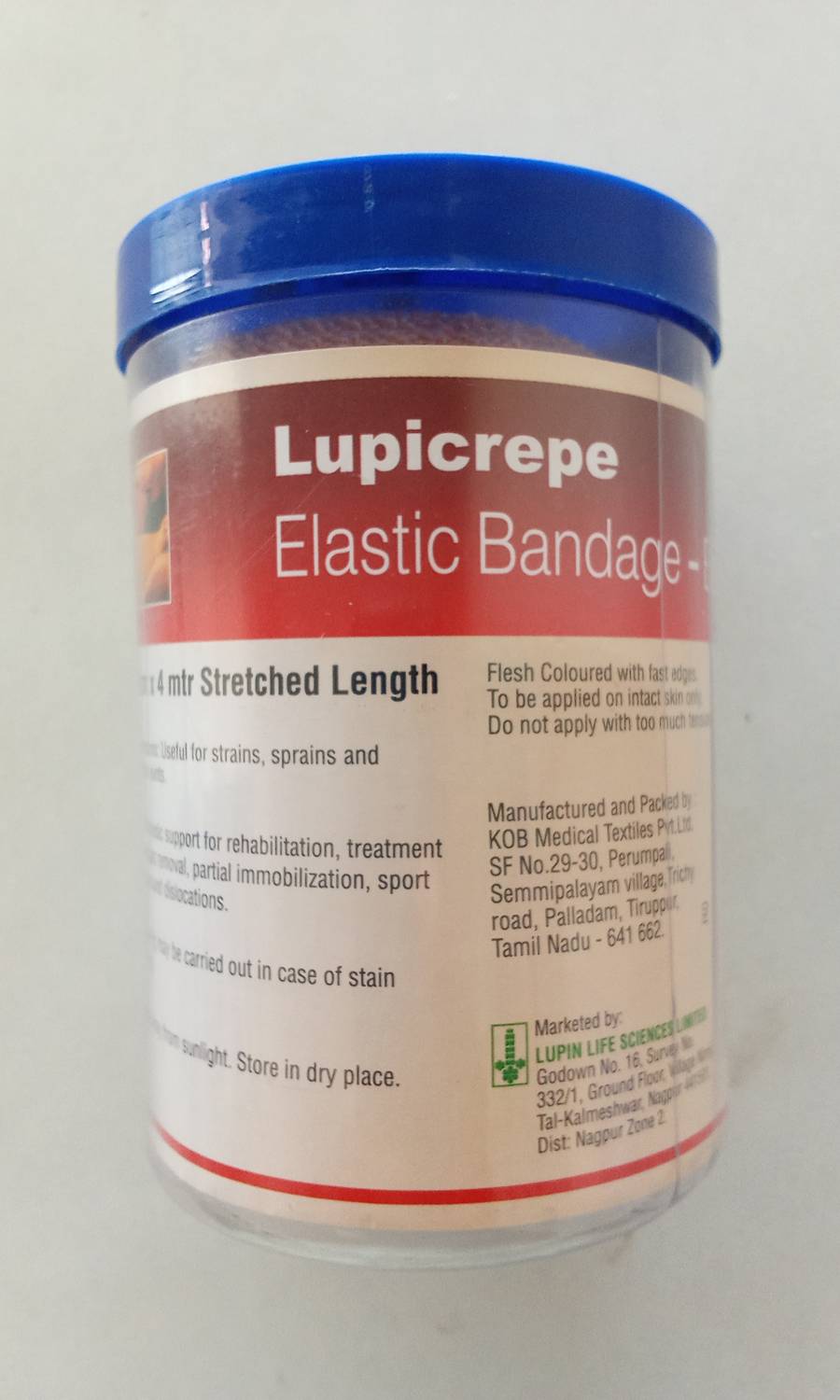 Lupicrepe Elastic Bandage (10cm X 4mtr)