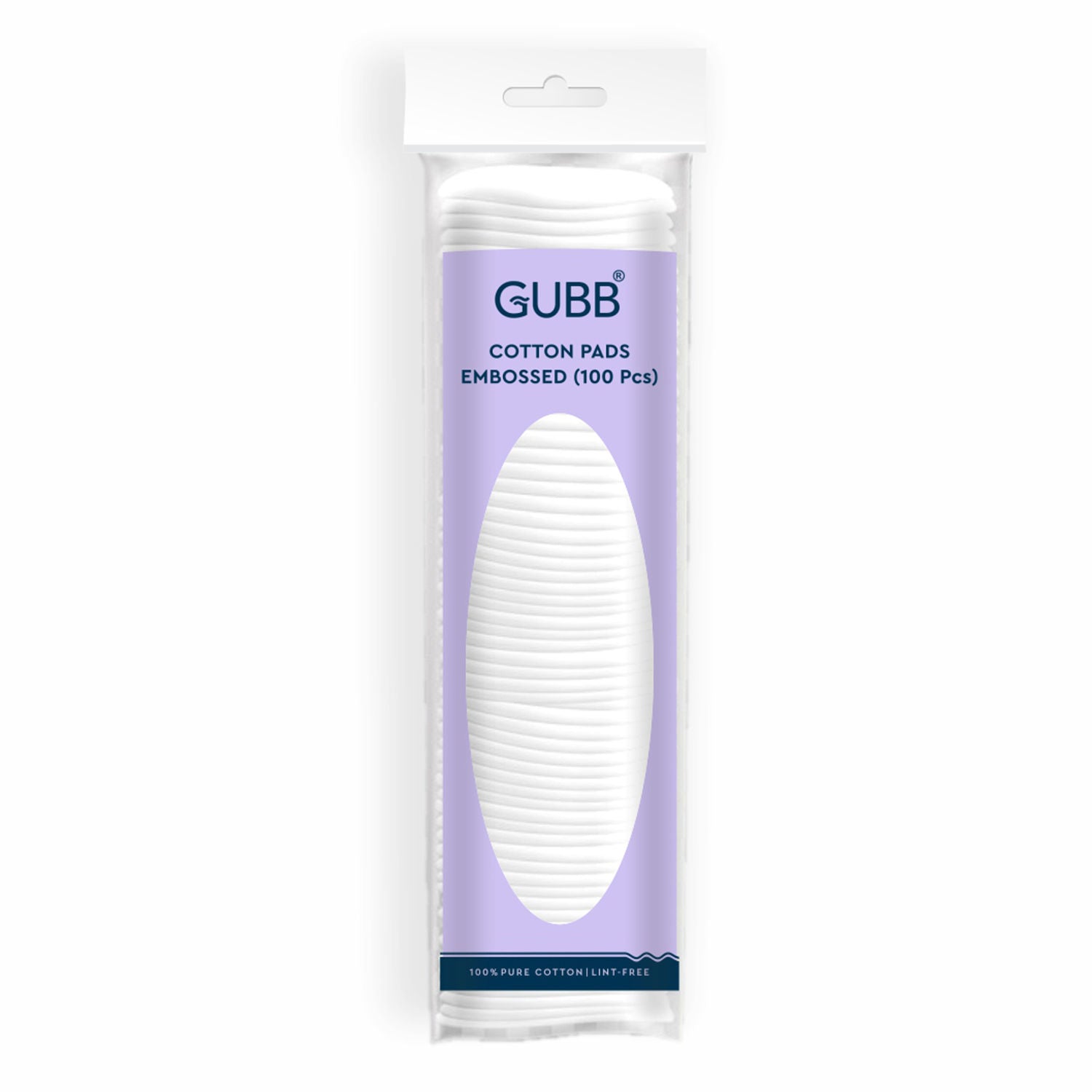 GUBB Embossed Cotton Pads 50s