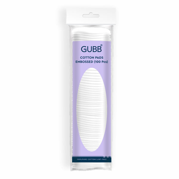 GUBB Embossed Cotton Pads 50s