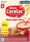 Cerelac Wheat Apple Cherry (8 To 24m)