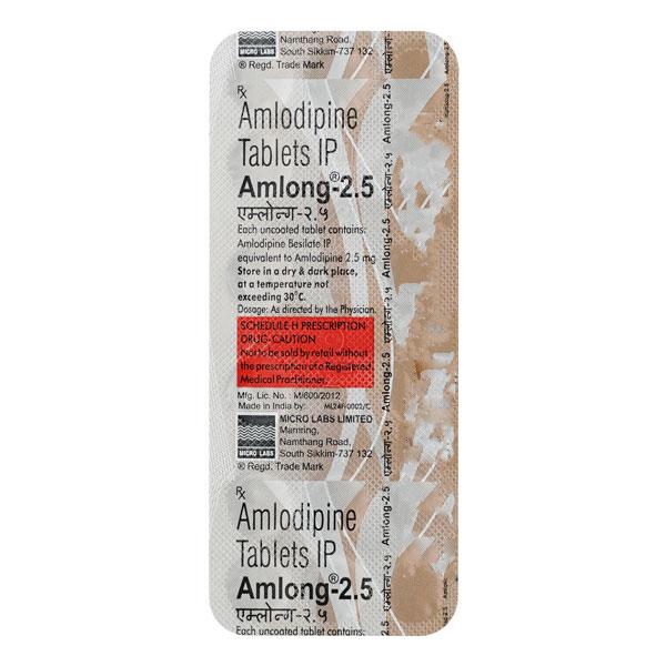 Amlong 2.5 Tablet