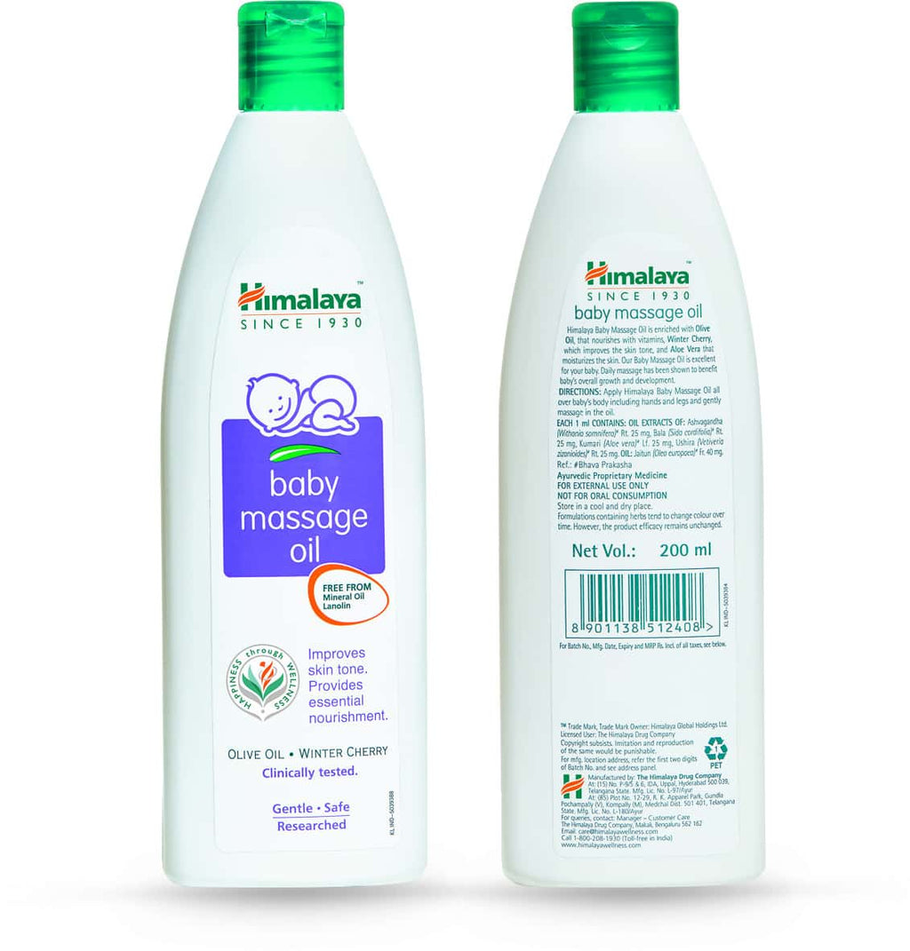 Himalaya Baby Oil 200ml