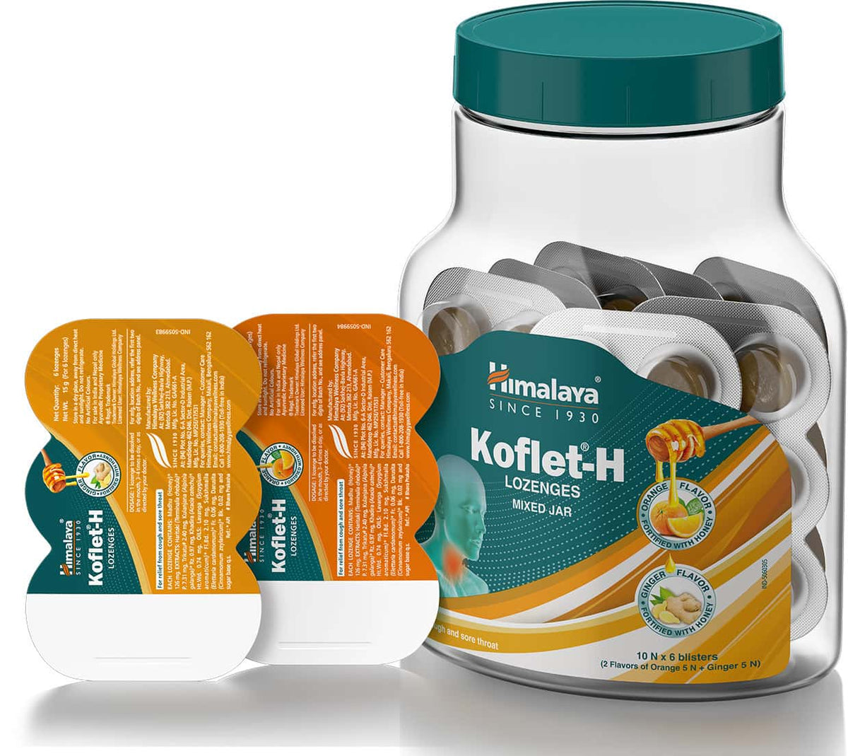 Koflet-H Lozenges Ginger