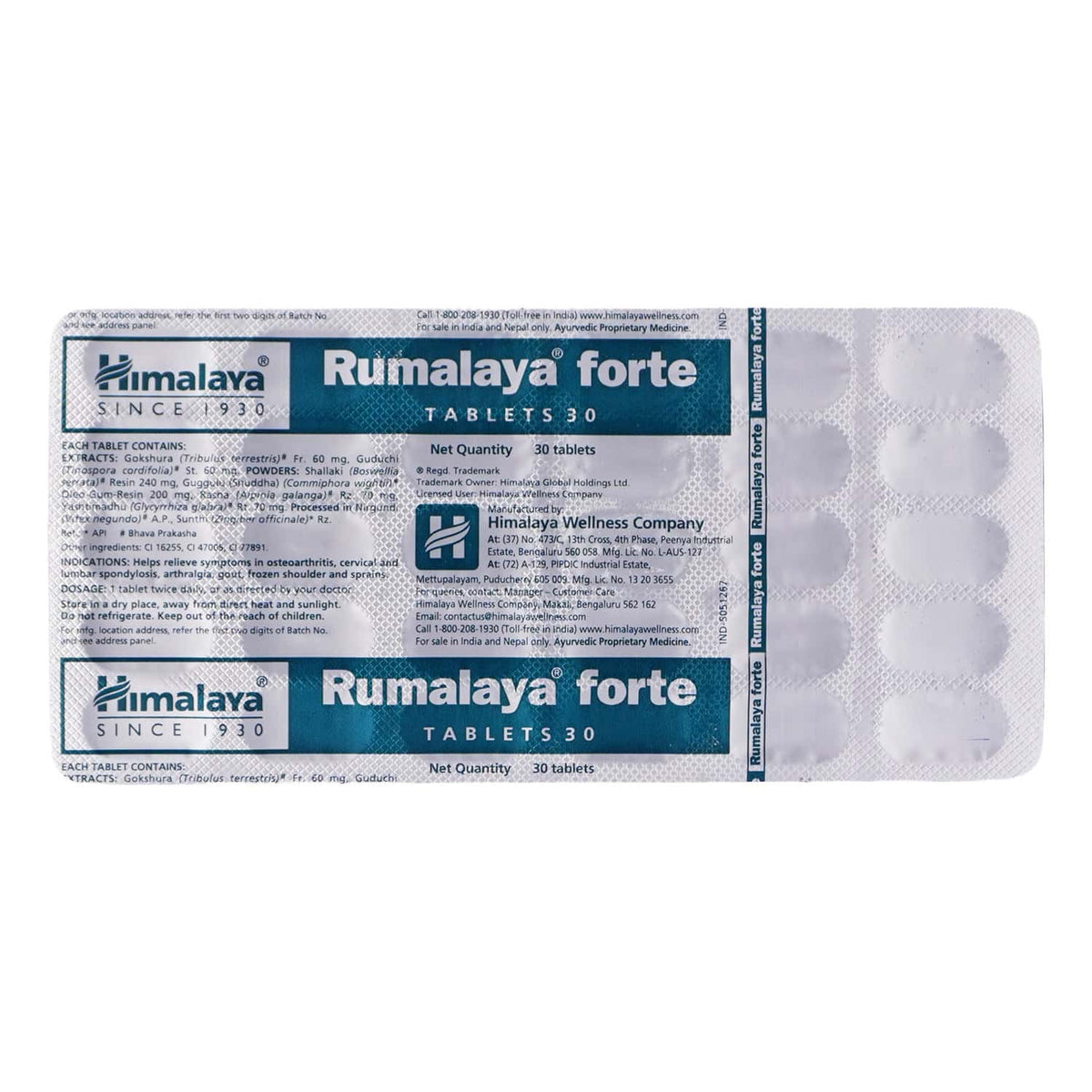 Rumalaya Forte Tablet