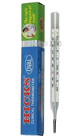 Hicks Oval Clinical Thermometer