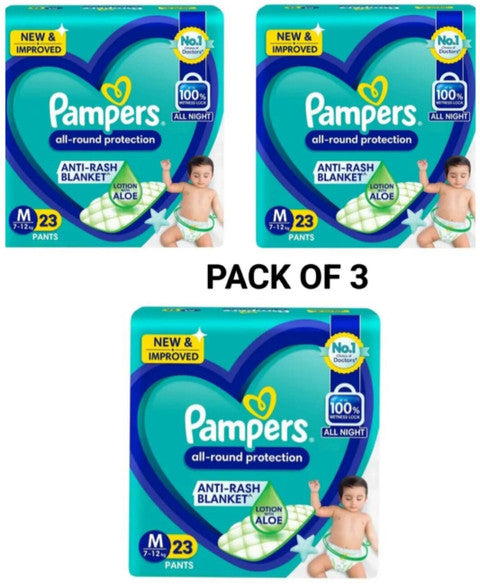 Pampers Happy Skin Pants Medium