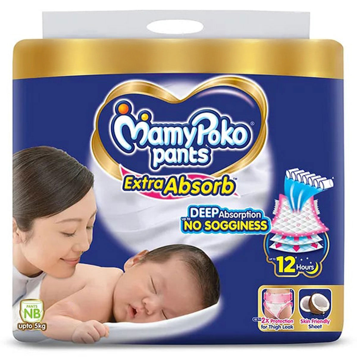 Mamypoko Extra Absorb Pants NB
