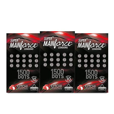 Manforce Extra Dotted Condoms Pack of 10