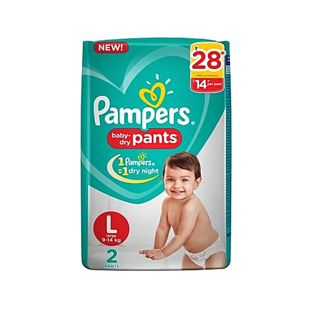 Pampers Happy Skin Pants Large