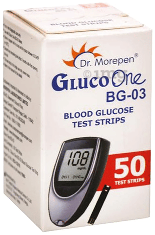 Gluco One Blood Glucose Test Strips (BG-03)