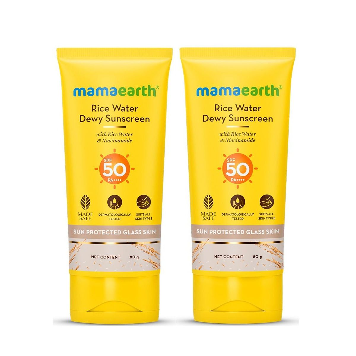 Mamaearth Rice Water Dewy Sunscreen SPF 50