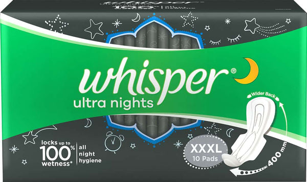 Whisper Ultra Nights Sanitary Pads XXXL